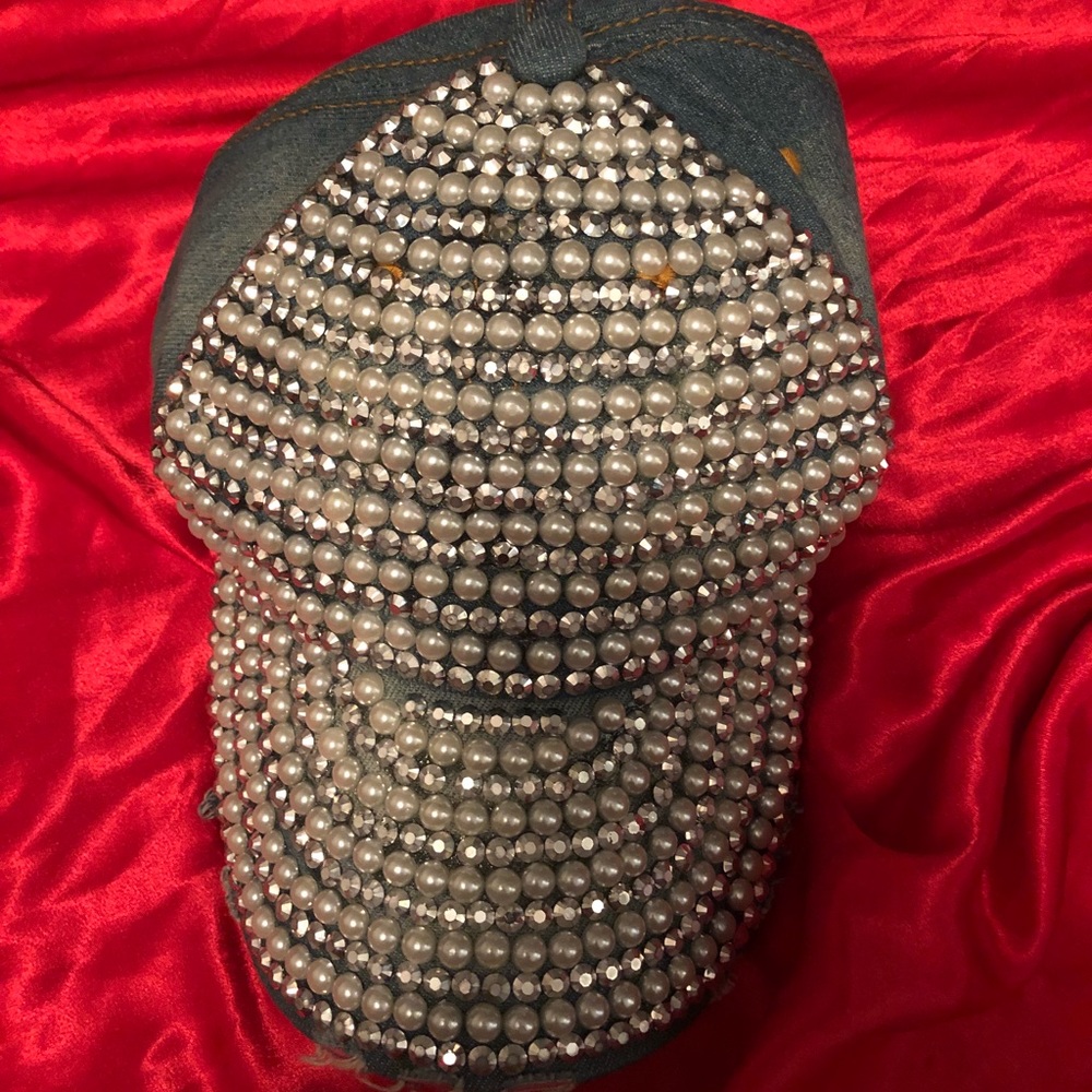 Studded baseball cap